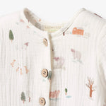 On the Farm Organic Muslin Jumpsuit - Wren Harper