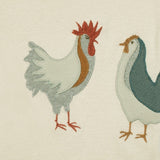 Organic Applique One Piece Natural Chicken - Wren Harper