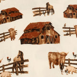 Organic Kerchief Bib Homestead - Wren Harper