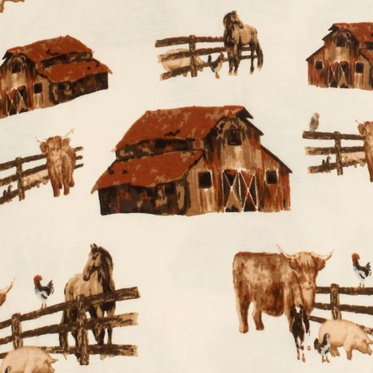 Organic Zipper Pajama Homestead - Wren Harper