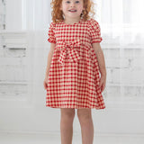 Paisley Woven Plaid Dress - Wren Harper