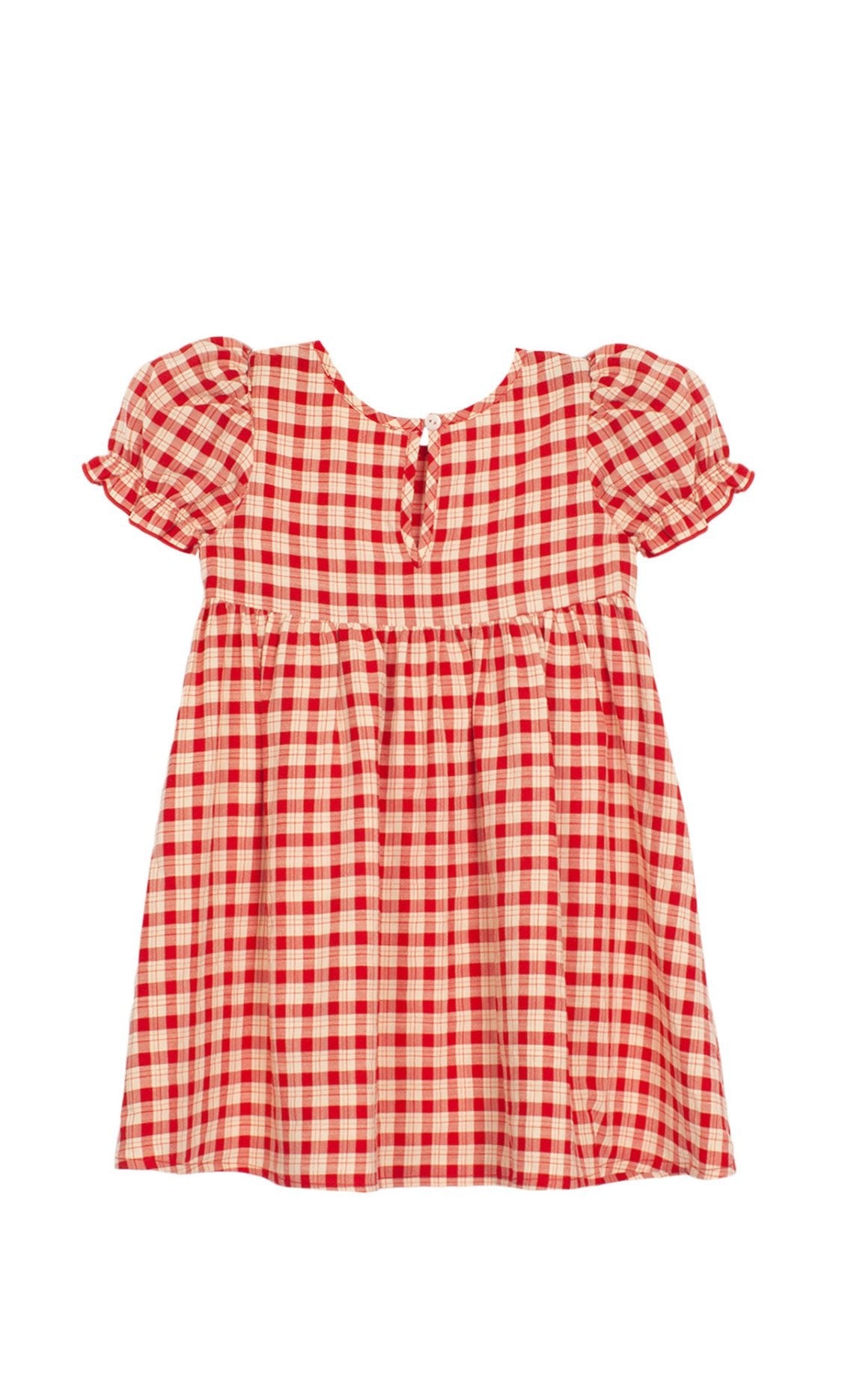 Paisley Woven Plaid Dress - Wren Harper
