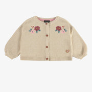 Patterned Knitted Cardigan - Wren Harper