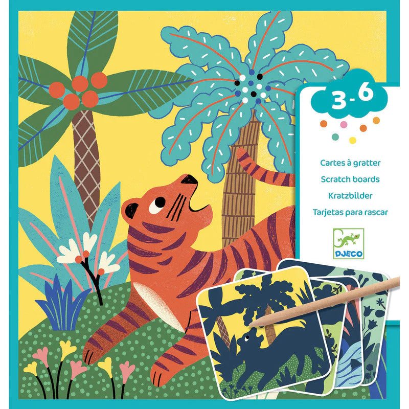 PG Scratch Cards Big Animals - Wren Harper