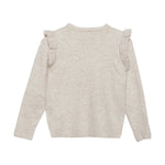 Pullover LS Knit Ruffle Sleeve - Wren Harper