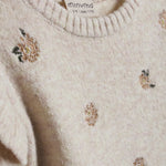 Pullover LS Knit Ruffle Sleeve - Wren Harper