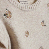 Pullover LS Knit Ruffle Sleeve - Wren Harper
