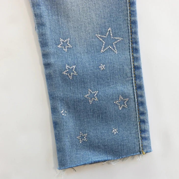 Rhinestone Star Jeans - Wren Harper