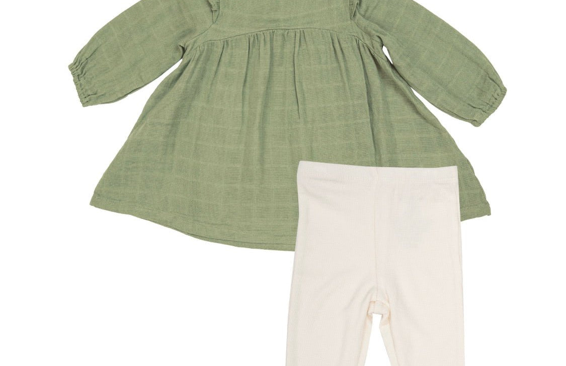 Ruffle Dress and Legging - Wren Harper