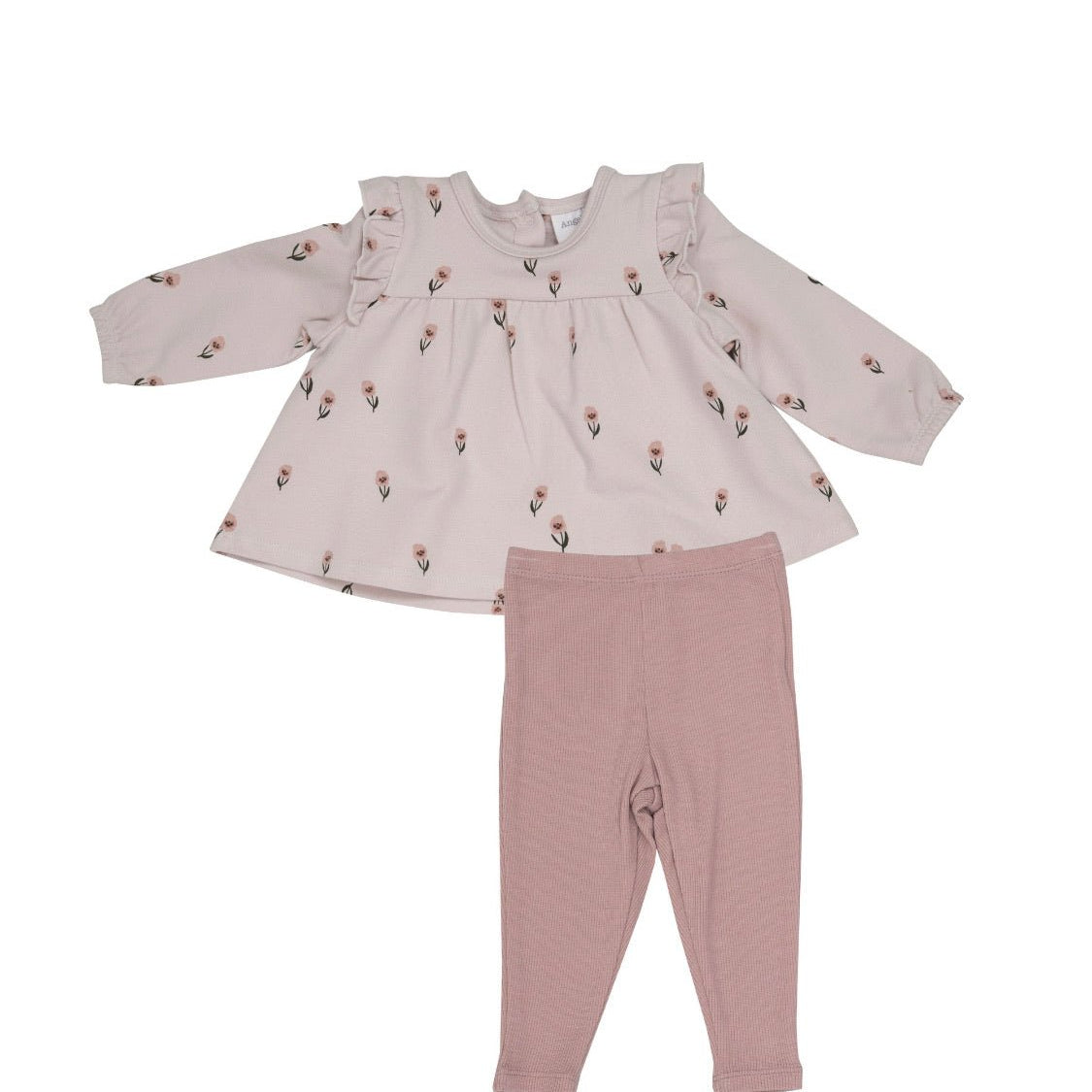 Ruffle Top and Rib Leggings - Wren Harper