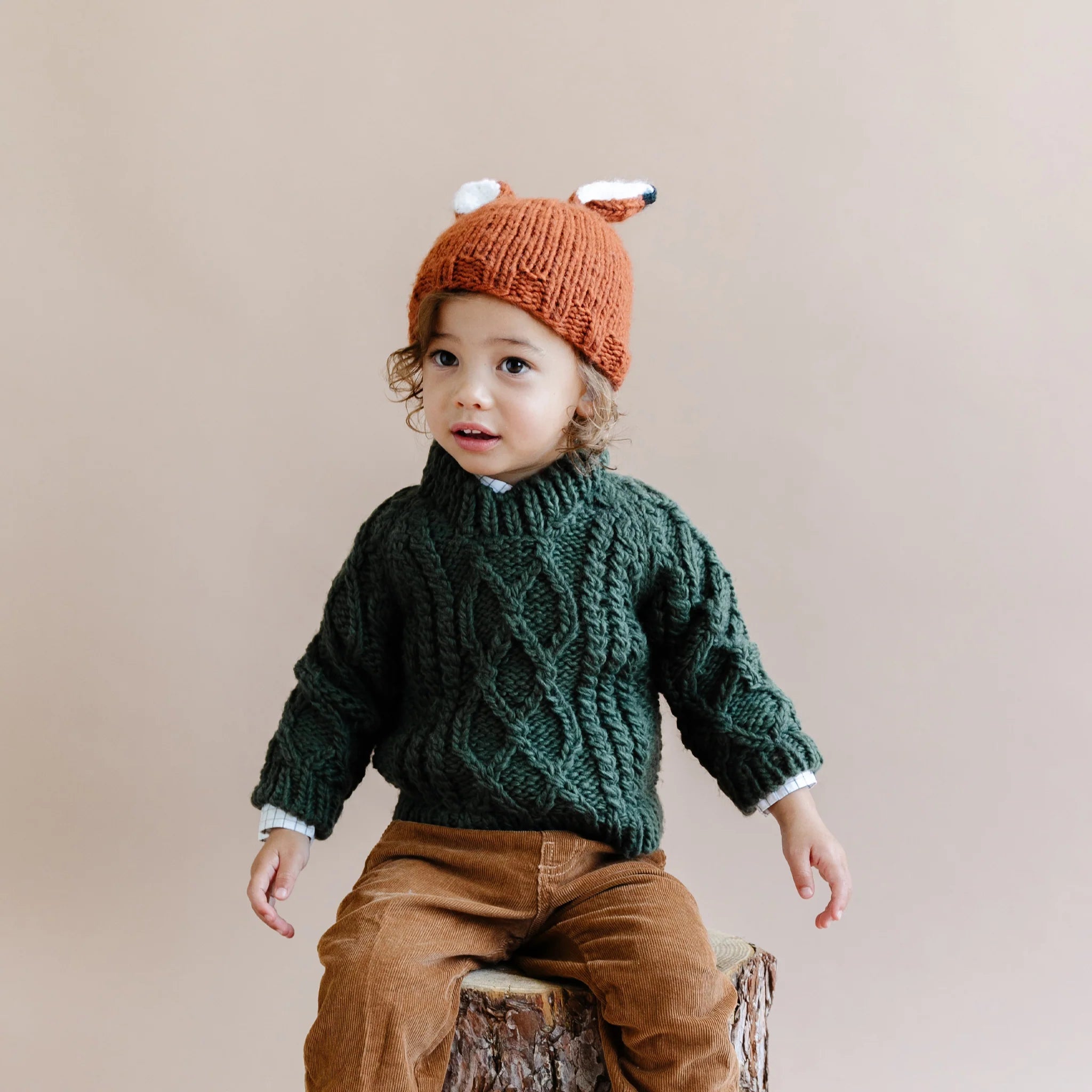 Rusty Fox Knit Hat - Wren Harper