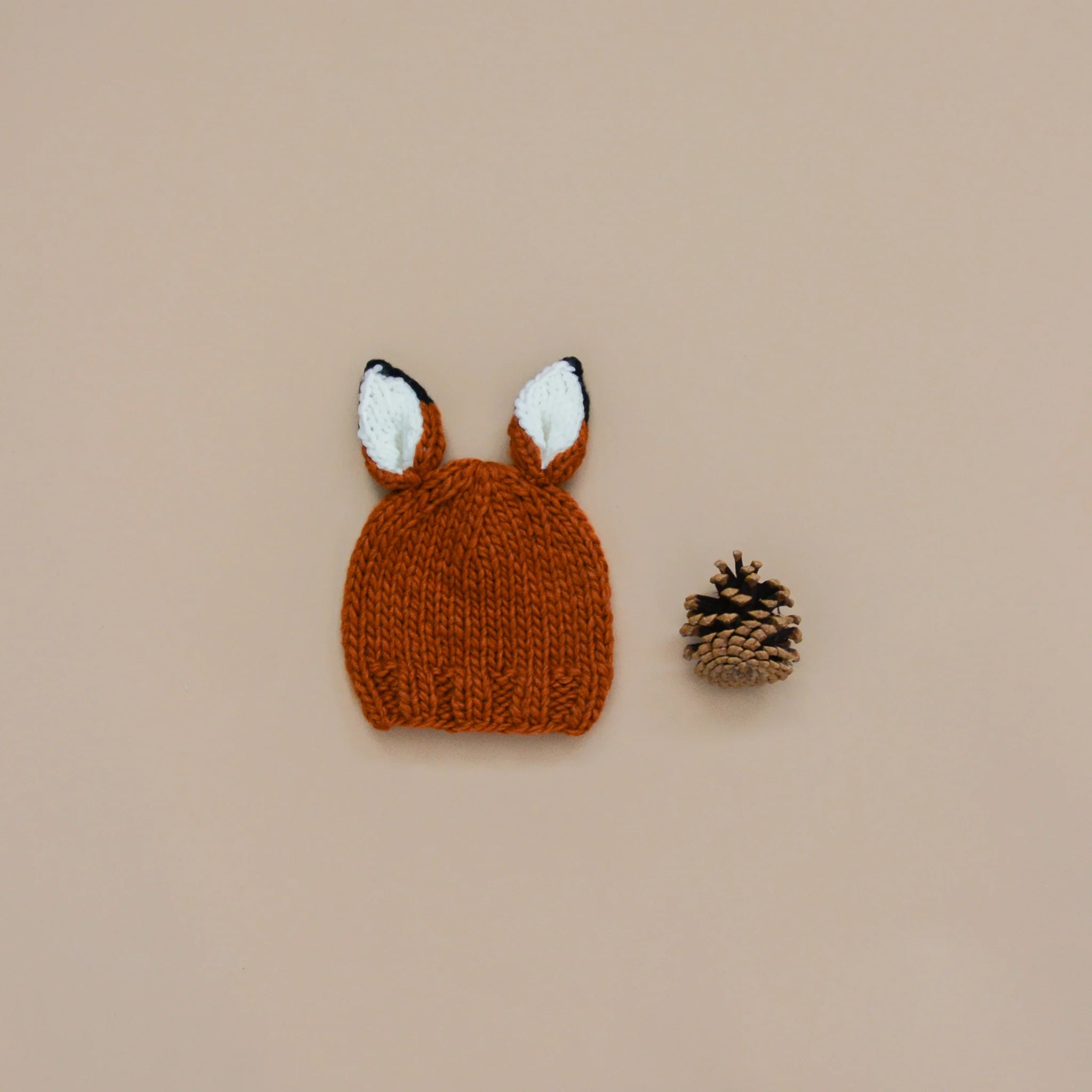Rusty Fox Knit Hat - Wren Harper