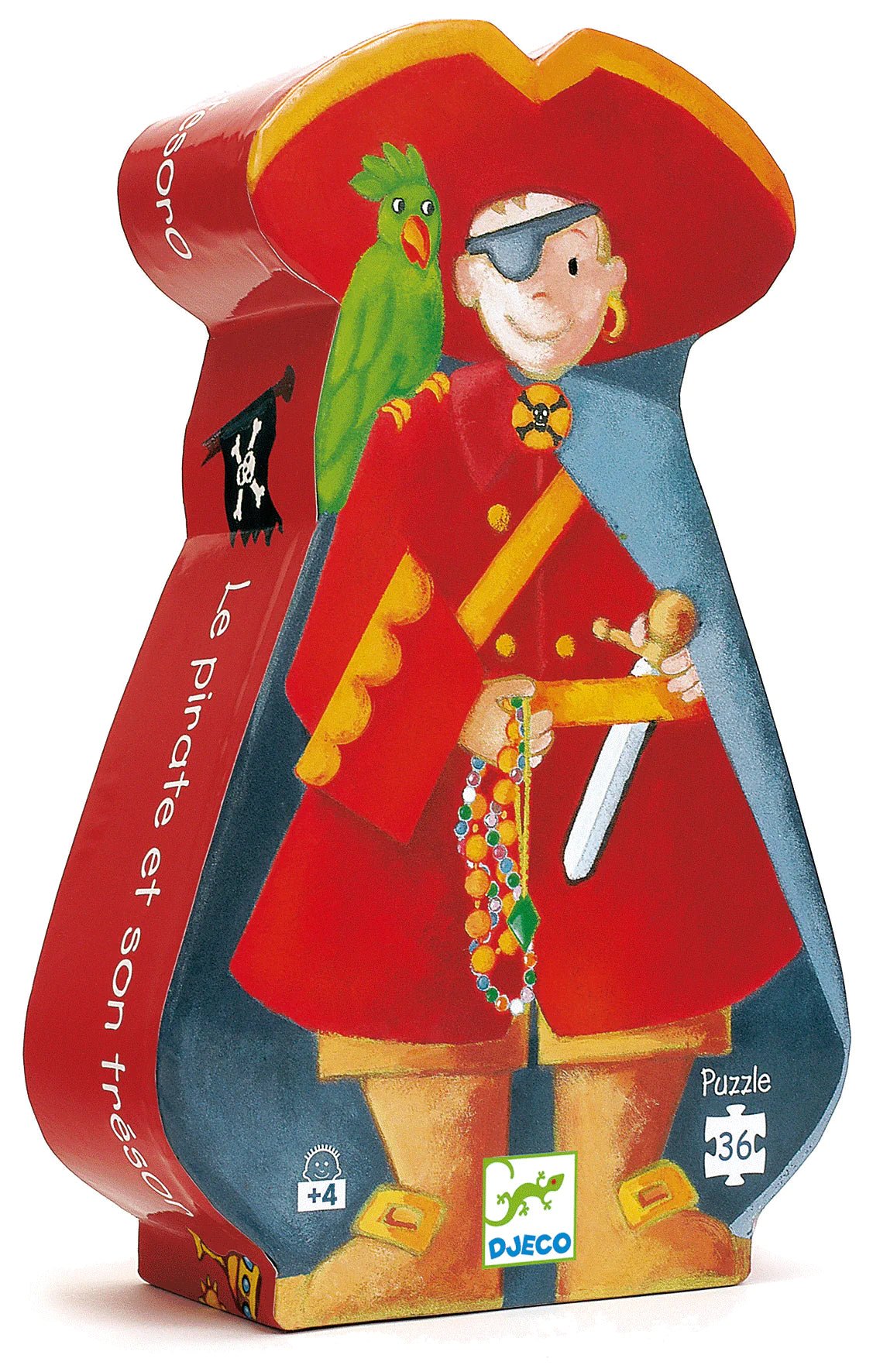 Silhouette Pirate & Treasure Puzzle - Wren Harper