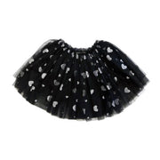 Silver Heart Glitter Tutu - Wren Harper