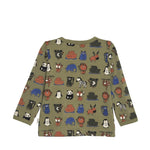 T-Shirt LS AOP Animals - Wren Harper