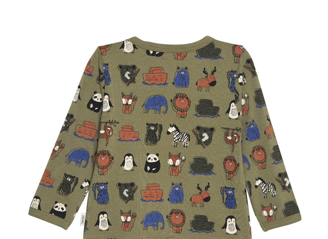 T-Shirt LS AOP Animals - Wren Harper