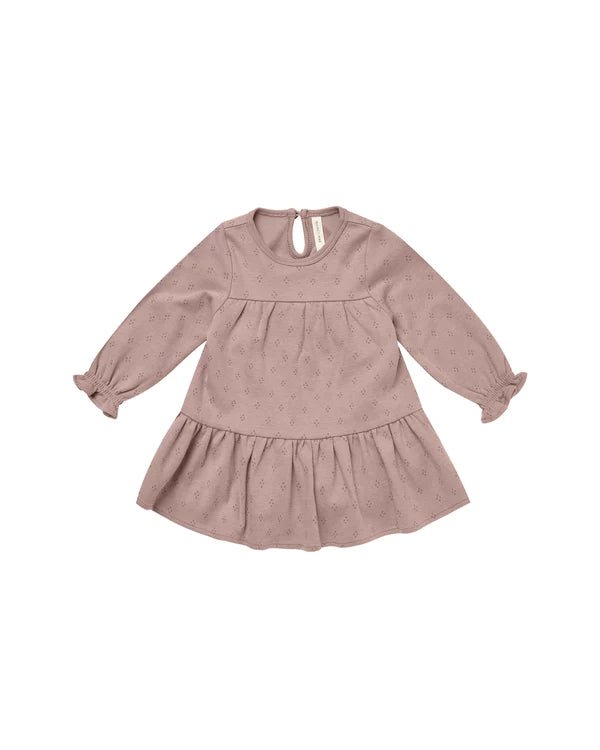 Tiered Jersey Dress - Dotty - Wren Harper