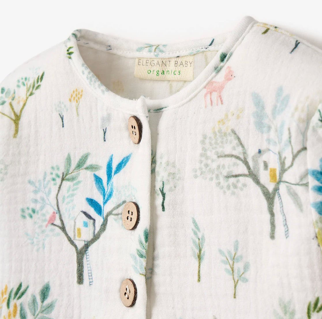 Treehouse Org. Muslin Top w. Pants - Wren Harper