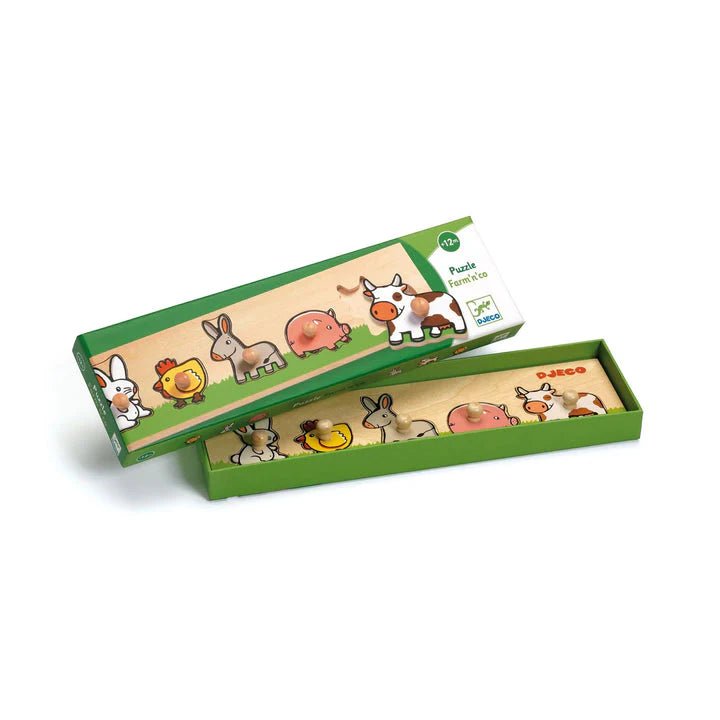 Wooden Puzzle - Farm'n'co - Wren Harper