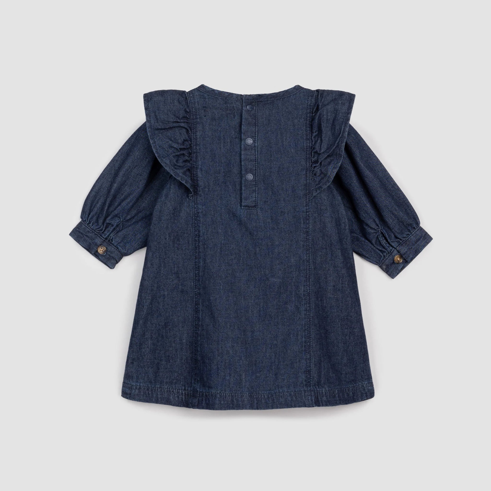 Woven Denim Dress - Wren Harper