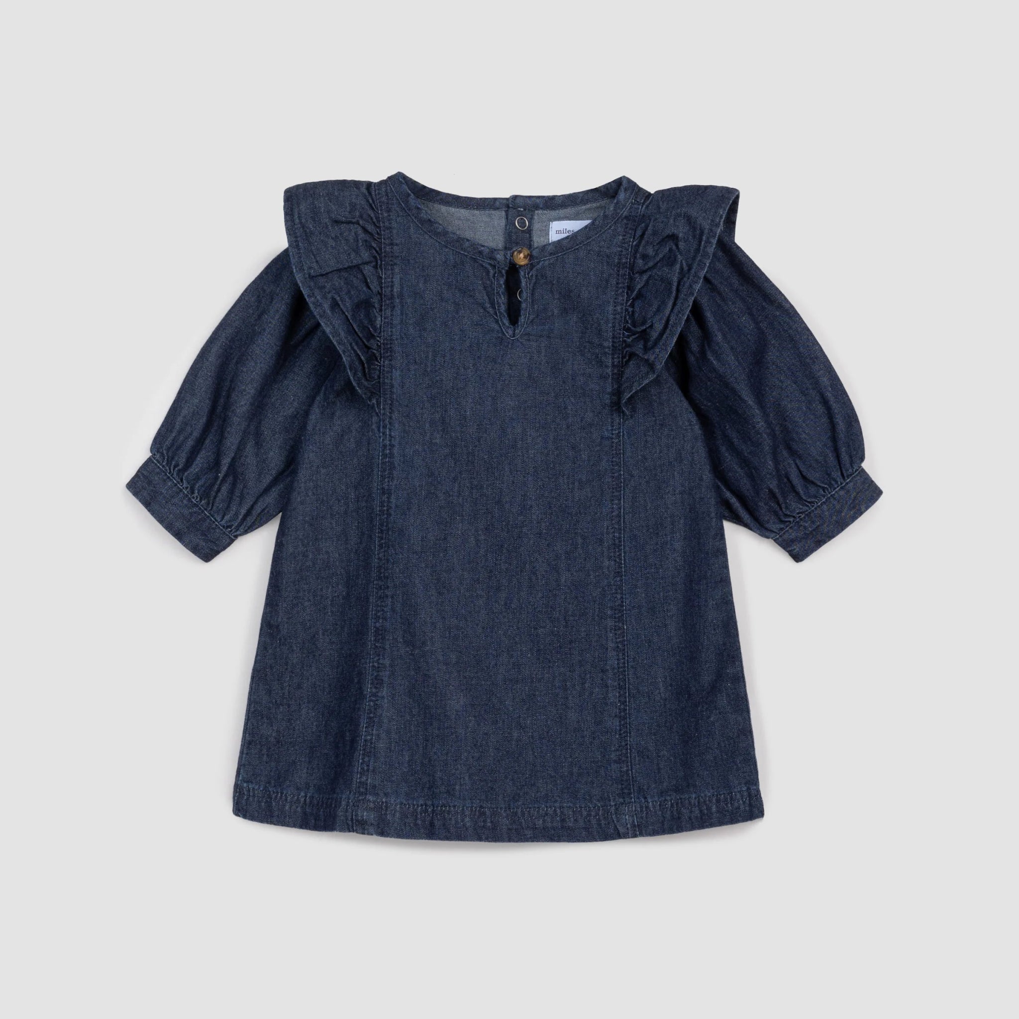 Woven Denim Dress - Wren Harper