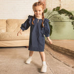 Woven Denim Dress - Wren Harper